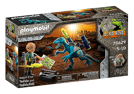 PLAYMOBIL Bewapenen voor de strijd tegen de dinosaurussen 70629 Dino Rise | 2TTOYS ✓ Official shop<br>