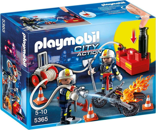 Playmobil Brandweermannen met brandslang 5365 City Action | 2TTOYS ✓ Official shop<br>
