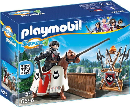 Playmobil Heer Rypan, wachter van de Zwarte Baron 6696 Super 4 PLAYMOBIL @ 2TTOYS PLAYMOBIL €. 25.99