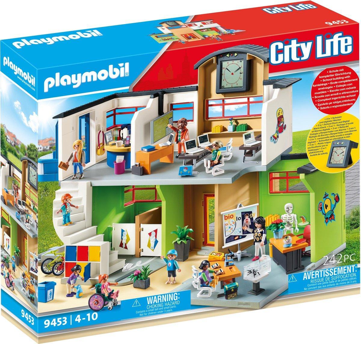 Playmobil Ingerichte school 9453 City Life | 2TTOYS ✓ Official shop<br>