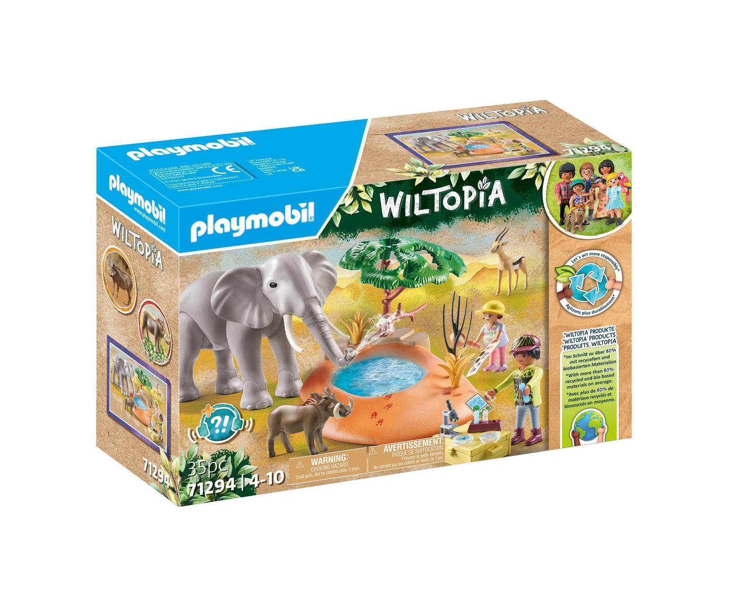 PLAYMOBIL Jungle dieren verzorging 71294 Wiltopia PLAYMOBIL WILTOPIA @ 2TTOYS PLAYMOBIL €. 31.49