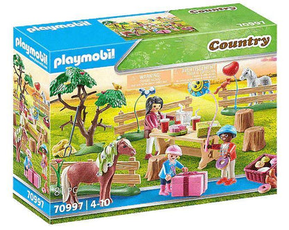 Playmobil Kinderverjaardagsfeestje op de ponyboerderij 70997 Country Manege | 2TTOYS ✓ Official shop<br>