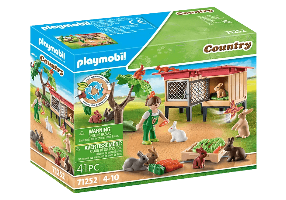 Playmobil Konijnenhok 71252 Country Boerderij PLAYMOBIL COUNTRY @ 2TTOYS PLAYMOBIL €. 10.99
