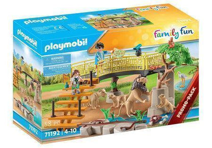 Playmobil Leeuwen in het buitenverblijf 71192 Family Fun | 2TTOYS ✓ Official shop<br>