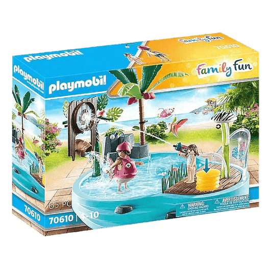 PLAYMOBIL Leuk zwembad met watersplash 70610 Family Fun PLAYMOBIL @ 2TTOYS PLAYMOBIL €. 22.99