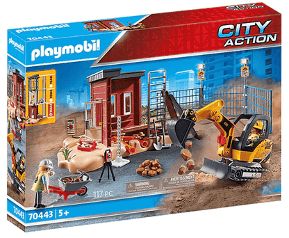 PLAYMOBIL Minigraafmachine met bouwdeel 70443 City Action | 2TTOYS ✓ Official shop<br>