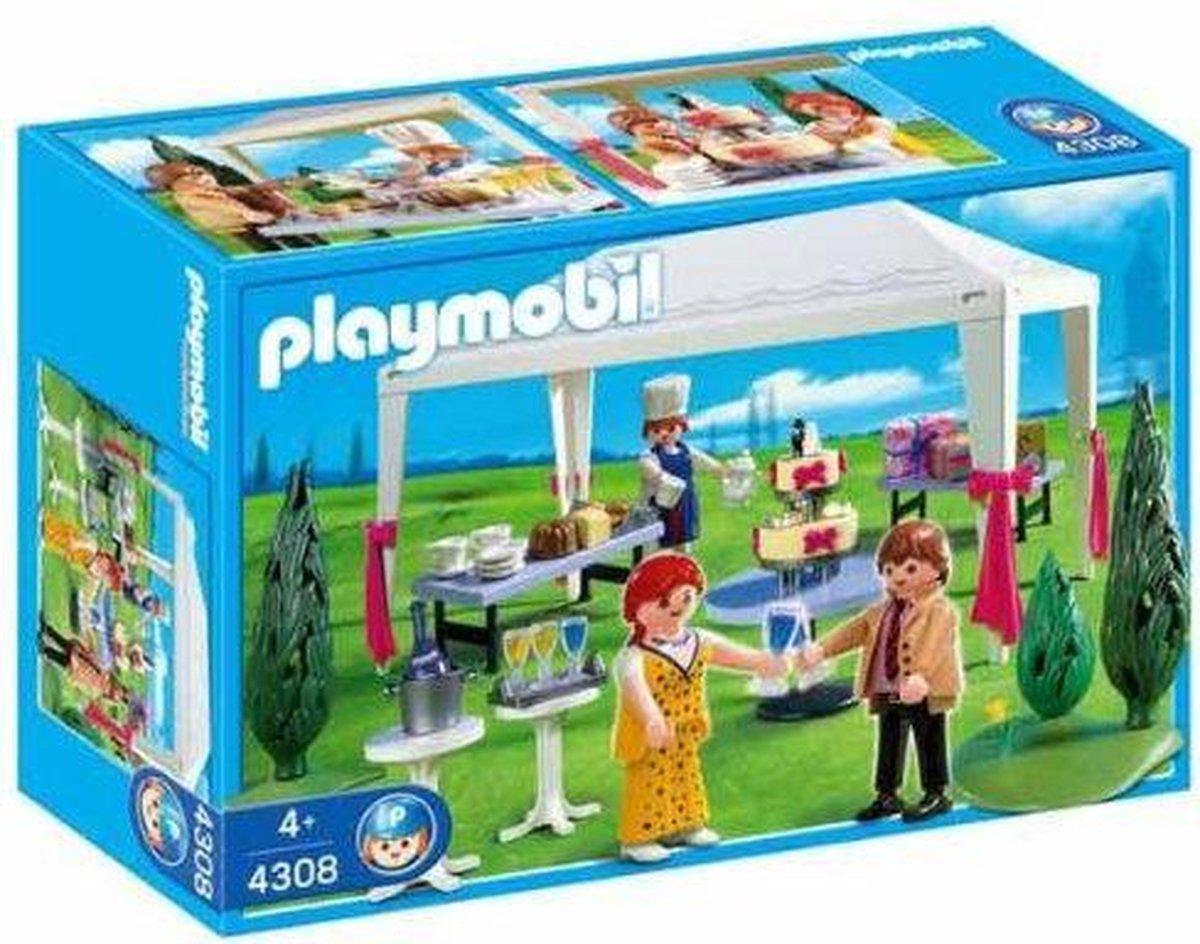 Playmobil Party tent met gasten 4308 City Life | 2TTOYS ✓ Official shop<br>