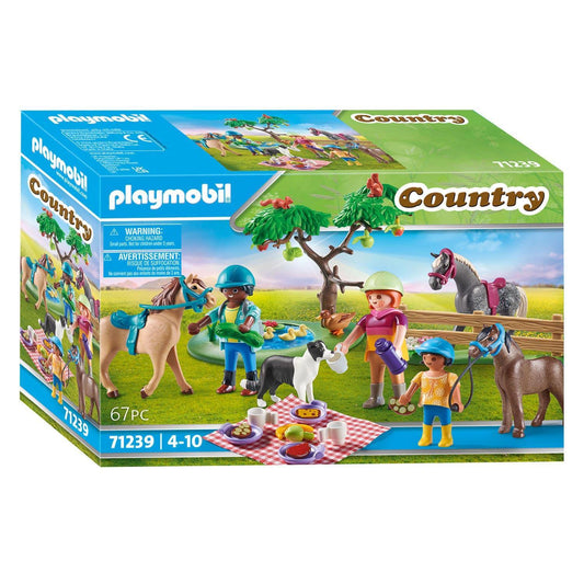 Playmobil Picknick excursie met paarden 71239 Country Manege PLAYMOBIL COUNTRY @ 2TTOYS PLAYMOBIL €. 26.99