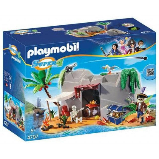 Playmobil Piratenschuilpaats 4797 Super 4 PLAYMOBIL @ 2TTOYS PLAYMOBI €. 25.99