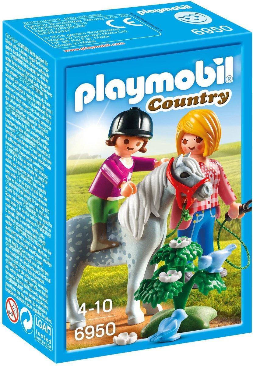 Playmobil Pony rijden met mama 6950 Family Fun PLAYMOBIL FAMILY FUN @ 2TTOYS PLAYMOBIL €. 4.99