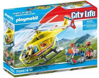 PLAYMOBIL Reddingshelikopter 71203 City Life PLAYMOBIL CITY LIFE @ 2TTOYS PLAYMOBIL €. 31.99