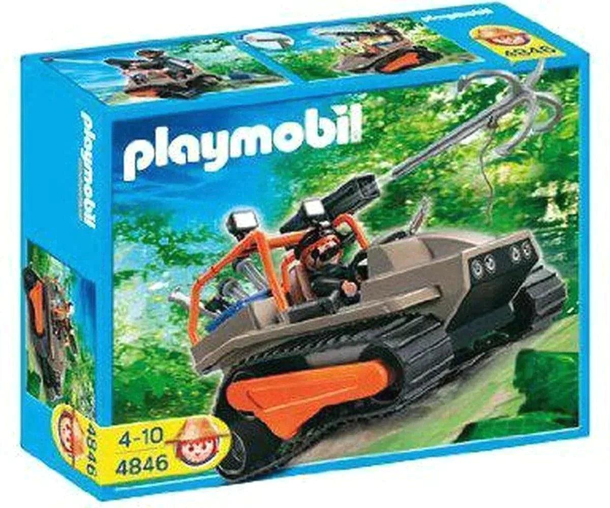 Playmobil Rupsvoertuig Met Schattenjager 4846 Wildlife | 2TTOYS ✓ Official shop<br>