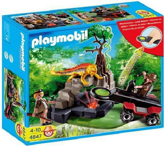Playmobil Schattenjager Met Kristaldetector 4847 Wildlife | 2TTOYS ✓ Official shop<br>