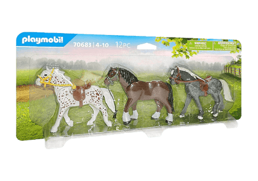PLAYMOBIL Set met 3 paarden 70683 Country | 2TTOYS ✓ Official shop<br>
