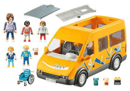 Playmobil Stadsbus / schoolbus met rolstoel mogelijkheid 9419 City Life | 2TTOYS ✓ Official shop<br>