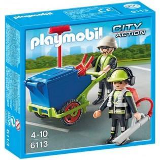 Playmobil Team stadsreinigers 6113 City Action | 2TTOYS ✓ Official shop<br>
