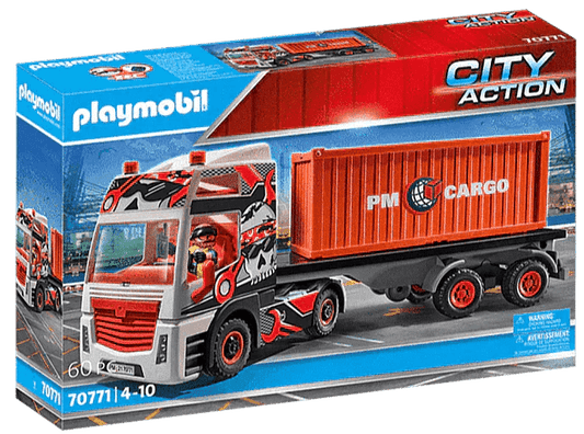 PLAYMOBIL Truck met aanhanger 70771 City Action | 2TTOYS ✓ Official shop<br>