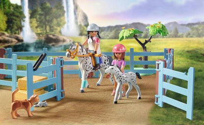PLAYMOBIL Waterfall Ranch 71351 Horses of Waterfall PLAYMOBIL HORSES OF WATERFALL @ 2TTOYS PLAYMOBIL €. 83.99
