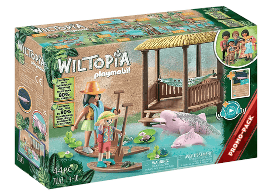 Playmobil Wiltopia - Peddeltocht met de rivierdolfijnen 71143 Wiltopia | 2TTOYS ✓ Official shop<br>