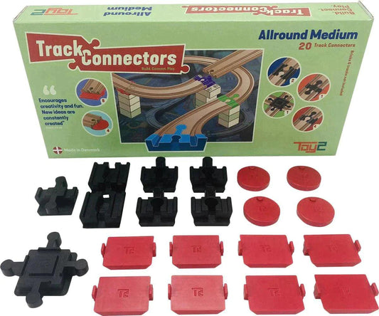 Toy2 Allround Medium Track Connectors | 2TTOYS ✓ Beste prijs | 2TTOYS ✓ Official shop<br>